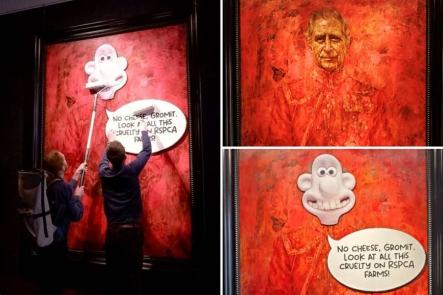 Βανδάλισαν πορτρέτο του Βασιλιά Καρόλου: Ακτιβιστές είναι οι υπεύθυνοι για το συμβάν