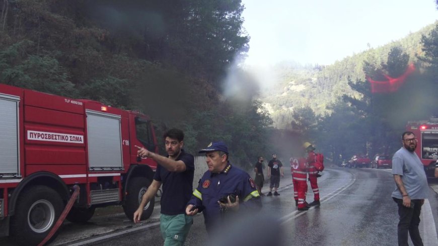 Λαχτάρησε η Ξάνθη με την πυρκαγιά στο περιαστικό