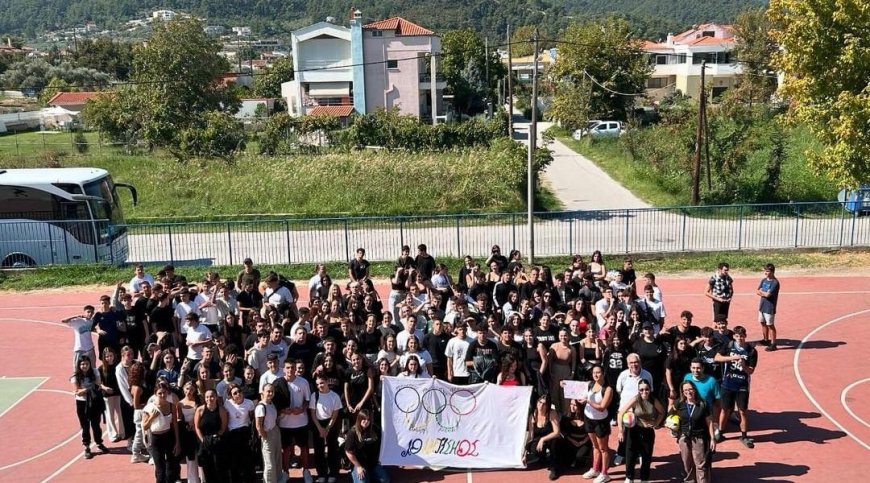 Εκδηλώσεις στο Γενικό Λύκειο Λιμένα Θάσου για τη 11η «Πανελλήνια Ημέρα Σχολικού Αθλητισμού 2024»