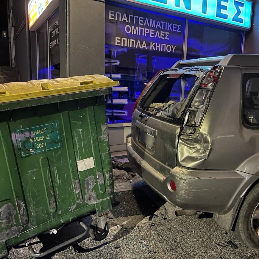 Παράσυρση οχήματος στην 7ης Μεραρχίας στην Καβάλα – Αναζητούνται οι εμπλεκόμενοι που εγκατέλειψαν το σημείο