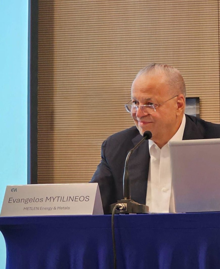 METLEN: Ο Πρόεδρος και Διευθύνων Σύμβουλος Ε. Μυτιληναίος επανεξελέγη ως Πρόεδρος της Eurometaux