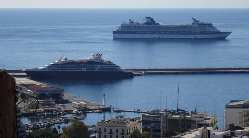 Δύο κρουαζιερόπλοια την ίδια ημέρα στην Καβάλα, άλλο ένα σήμερα