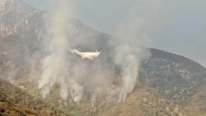 Βοήθεια από τη Σερβία για την κατάσβεση της φωτιάς στο Παγγαίο