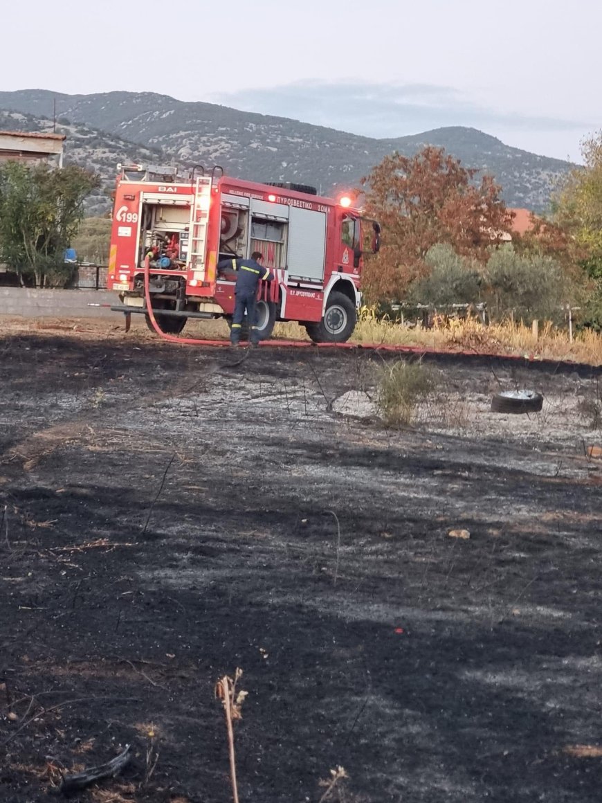 Έσβησε έγκαιρα η φωτιά στο Ποντολίβαδο