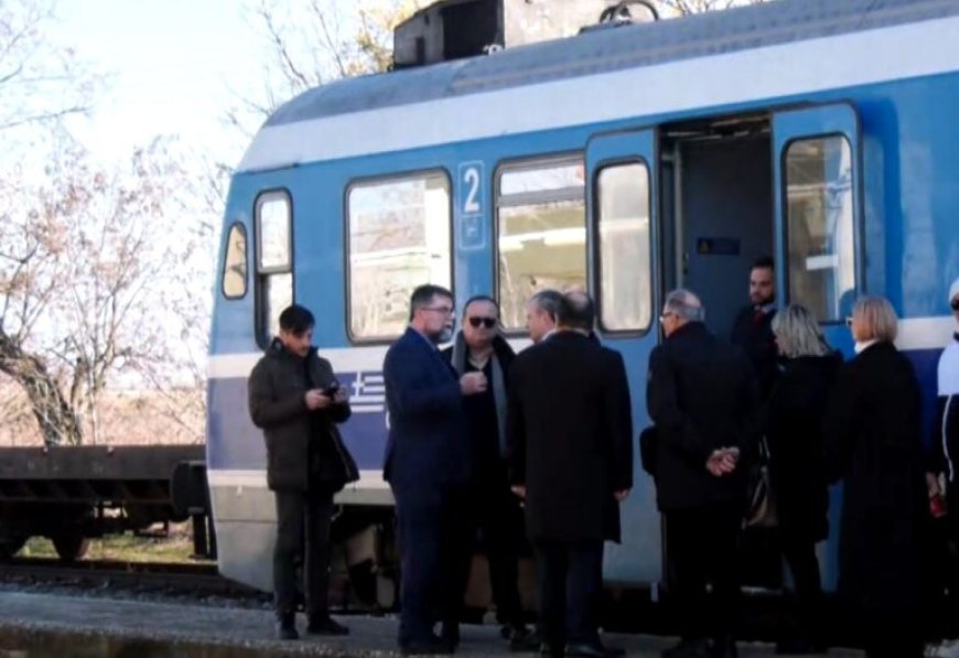 Το τραίνο έφτασε στο Ορμένιο