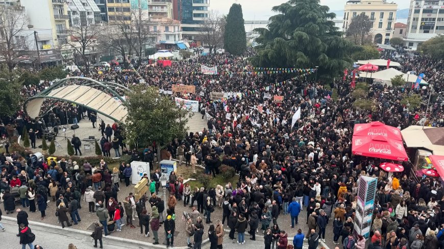 Μαζική συμμετοχή στο συλλαλητήριο της Καβάλας