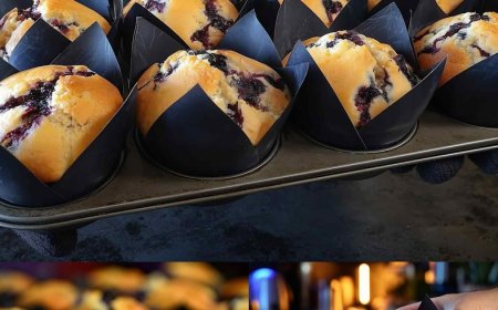 Επαγγελματική Συνταγή για CupCakes με Μύρτιλα😋Τα παιδιά σας θα τα λατρέψουν!!!