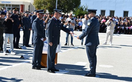 Κομοτηνή: Παρέλαβαν τα πτυχία τους 484 νέοι Αστυφύλακες