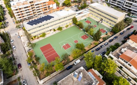Αύλειοι χώροι: Ο Δήμος Βριλησσίων μεταμορφώνει τα σχολεία με νέους αθλητικούς τάπητες
