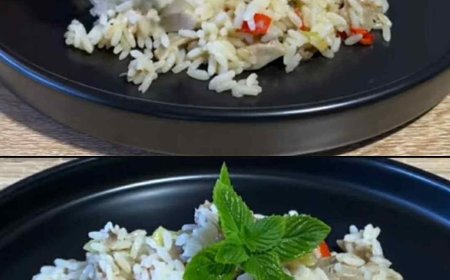 Σπυρωτό Ρύζι με Μανιτάρια χωρίς να λασπώνει: Εύκολη & γρήγορη συνταγή για Ριζότο.!!!