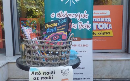 Δράμα: Δράση «Από Παιδί σε Παιδί» του Τοίχου Καλοσύνης