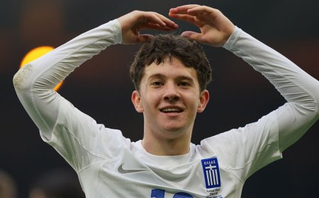 Ο Κωνσταντίνος Καρέτσας κορυφαίος ποδοσφαιριστής του κόσμου κάτω των 18 ετών για το 2025