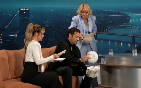 Κωνσταντίνος Αργυρός: Εμφανίστηκε σε late night show της Σερβίας και τους έμαθε να σπάνε πιάτα (βίντεο)