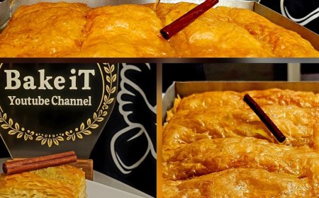 Ανατολικό Γλυκό παντρεύοντας το Γαλακτομπούρεκο με το Ρυζόγαλο, και το αποτέλεσμα είναι όνειρο.!!!