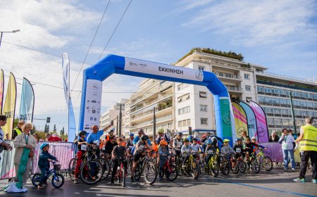 Ποδηλατικός Γύρος Αθήνας 2025: Ο Δήμος Αθηναίων δίνει το σύνθημα για βιώσιμη κινητικότητα