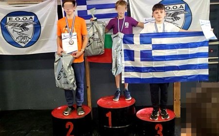 Χάλκινο μετάλλιο για τον Κομοτηναίο Χρήστο Δημητρακάκη στο Βαλκανικό Κύπελλο Αναρρίχησης Boulder Κ13