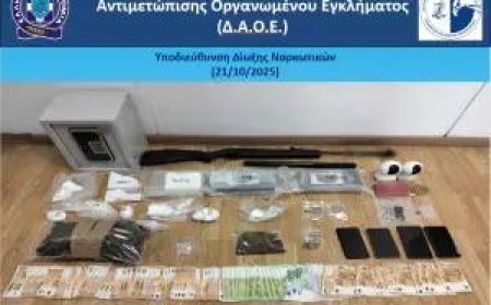 Συνεργείο φανοποιείο μοτοσικλετών “έκρυβε” πάνω από 3 κιλά κοκαΐνης