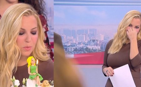 Η Μαρία Αναστασοπούλου “σάστισε” με τη γυναίκα που είδε να μπαίνει στο πλατό για να της ευχηθεί: «Αποκλείεται»