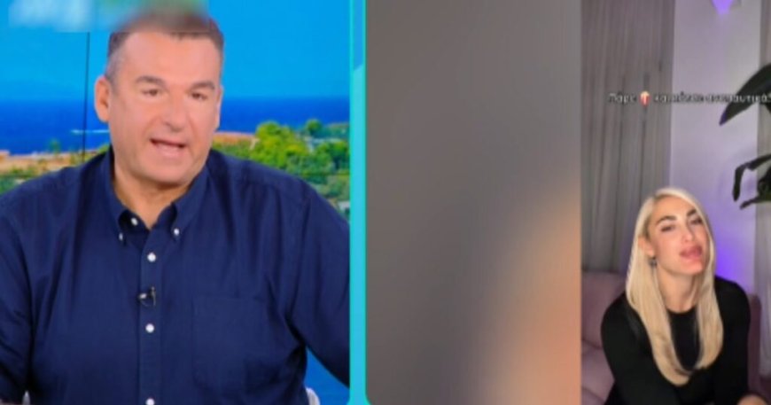 Γιώργος Λιάγκας σε Ιωάννα Τούνη: «Εγώ τον είπα σύντροφο, εσύ γκόμενο, δεν είναι ωραία λέξη» (βίντεο)