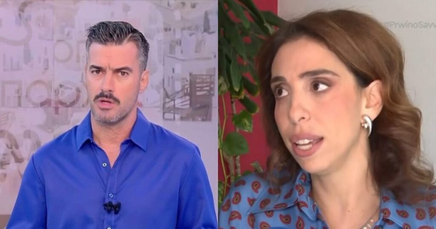 Έλενα Χαραλαμπούδη: «Προφανώς ο Γιάννης Τσιμιτσέλης έχει μεγαλύτερη αυτοπεποίθηση από εμένα, γι’ αυτό έχει εκπομπή στον ΣΚΑΪ»