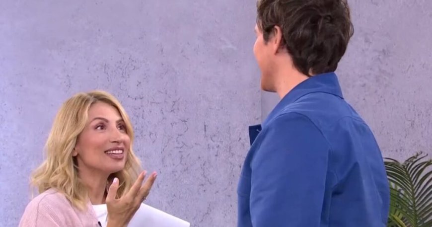 «Σάστισε» η Μαρία Ηλιάκη με τον καλεσμένο: «Καλέ τι ωραία μάτια έχεις, από κοντά είναι πιο ωραία»