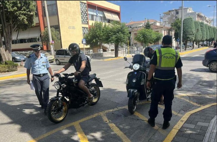 1.078 έλεγχοι και 32 κλήσεις για μη χρήση κράνους σε μια εβδομάδα στην Αν. Μακεδονία-Θράκη