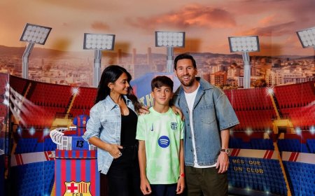 Γιος Μέσι: Ο Τιάγκο γιόρτασε τα γενέθλιά του με χρώμα Μπαρτσελόνα