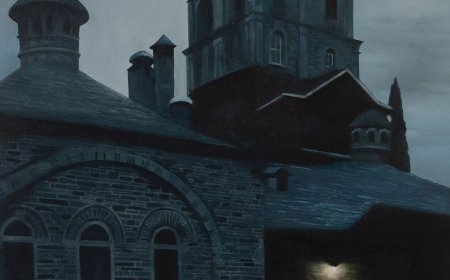 Έκθεση ζωγραφικής του Γιώργου Ταξίδη «Άγιον Όρος – Τόπος σιωπής» στη Δράμα