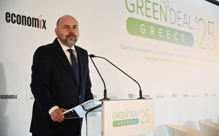 Στασινός: O πράσινος και ψηφιακός μετασχηματισμός είναι επενδύσεις κρίσιμες για το μέλλον της χώρας