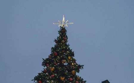 Το πρώτο χριστουγεννιάτικο δέντρο ανάβει στον Ταξιάρχη