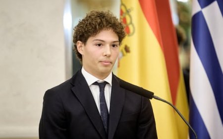 Αναστάσης Γκαρίπης: Τιμήθηκε από τον πρόεδρο της Ουγγαρίας ο 21χρονος