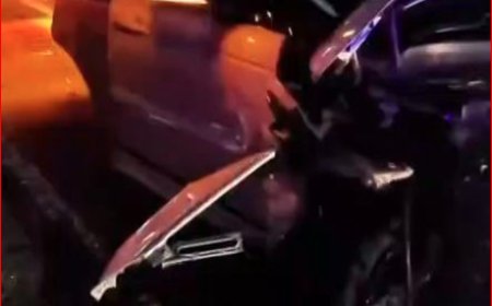 Καταστράφηκε ολοσχερώς το αυτοκίνητο του Μαυρίκιου Μαυρικίου σε τροχαίο (βίντεο)