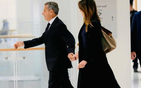 Νικολά Σαρκοζί: Γευμάτισε με τη σύζυγο του μία μέρα μετά την αποφυλάκισή του