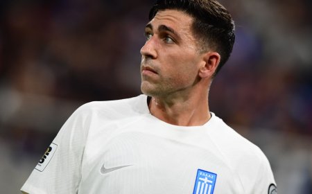 Γκολ Μπακασέτα Ελλάδα – Σκωτία: Ο αρχηγός της Εθνικής άνοιξε το σκορ μόλις στο 7′