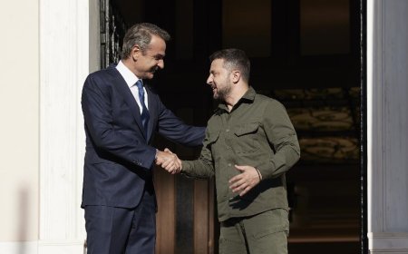 Μητσοτάκης – Ζελένσκι: Τι αναφέρει η κοινή δήλωση 7 σημείων