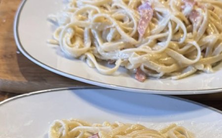 Καρμπονάρα αυθεντική πολύ γρήγορη και πολύ γευστική !!!