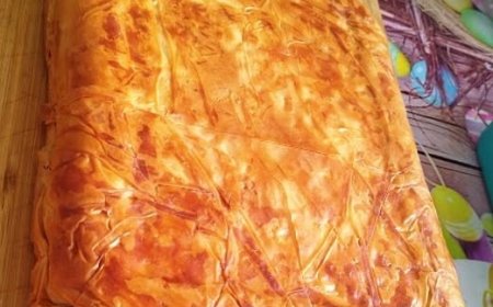 Μπουγάτσα αλμυρή με τυριά κρεμώδες !!!