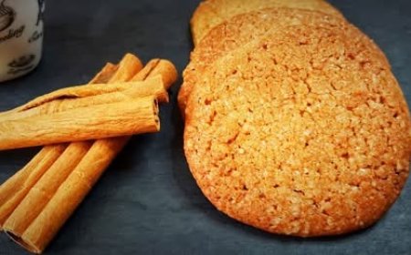 Ωραία συνταγή για τραγανά μπισκότα κανέλας!!!