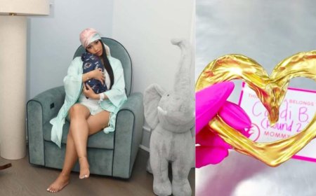 H Cardi B μετέτρεψε τον ομφάλιο λώρο του γιού της σε χρυσό μενταγιόν – Το κόστος και οι πρώτες φωτογραφίες με το νεογέννητο