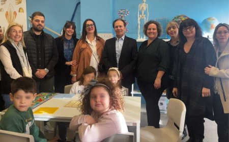 Αίθουσα STEM στο 5ο Πειραματικό Δημοτικό Σχολείο Κομοτηνής δημιούργησε το «Μαζί για το Παιδί»