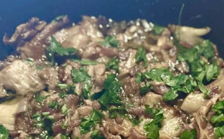 Μανιτάρια πλευρώτους τηγανιά !!!