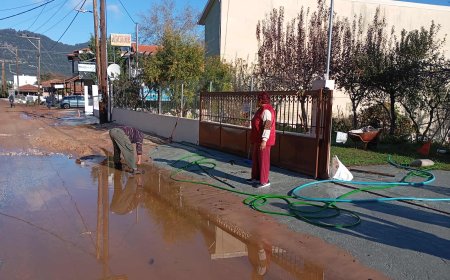 Χρυσή Αμμουδιά Θάσου: Πλημμύρισαν ξενοδοχεία, σπίτια και καταστήματα