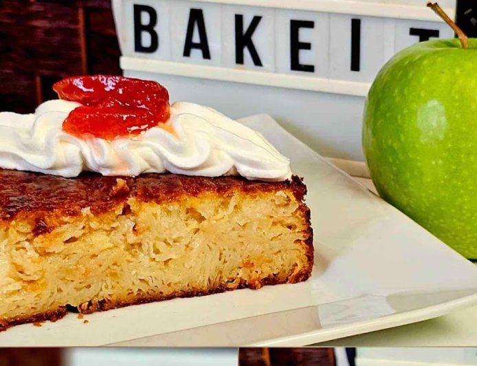 Σιροπιαστή Μηλόπιτα με Φύλλα Κρούστας!!!