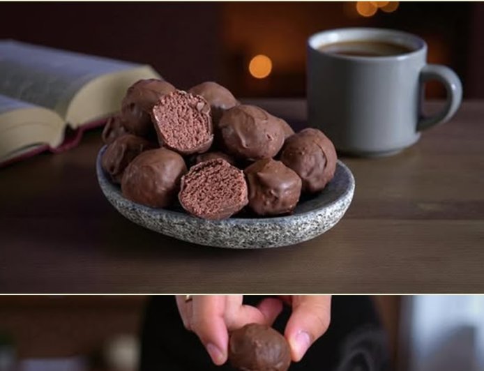 Τρουφάκια Lila Pause με μόλις 3 υλικά!!!