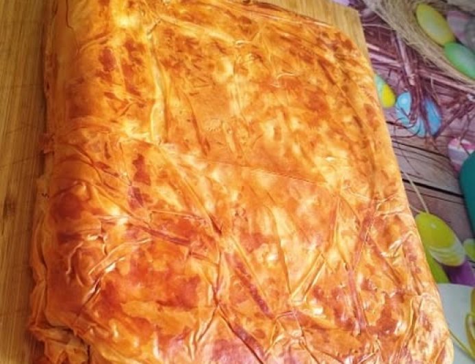 Μπουγάτσα αλμυρή με τυριά κρεμώδες !!!