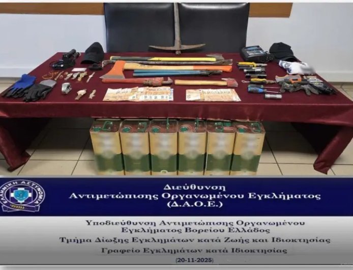 Δήλωναν σκηνίτες και άστεγοι, αλλά… σήκωναν χρηματοκιβώτια, μετρητά και κοσμήματα