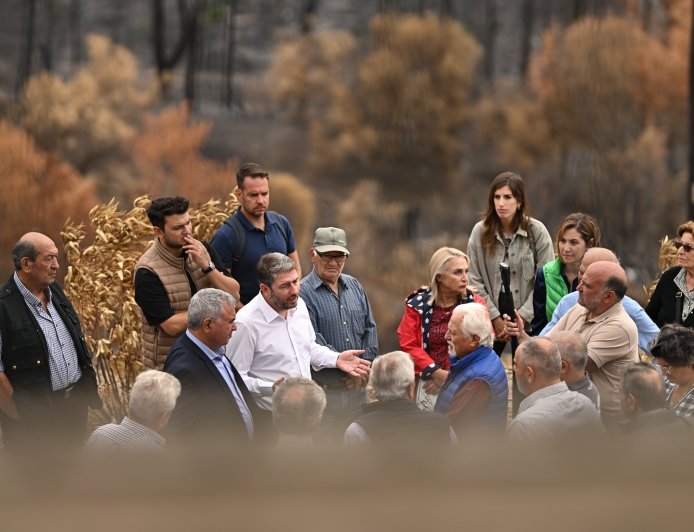 Σκληρή επίθεση Ανδρουλάκη σε Μητσοτάκη και Τσίπρα