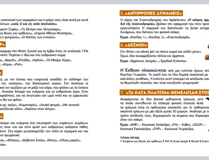 «Θεμελιώδη στοιχεία»: Κεραμικά και γυάλινα έργα της Έ. Καραπούλη και του Ά. Γεωργίου σε μια πρωτότυπη έκθεση στο αρχαιολογικό μουσείο Κομοτηνής