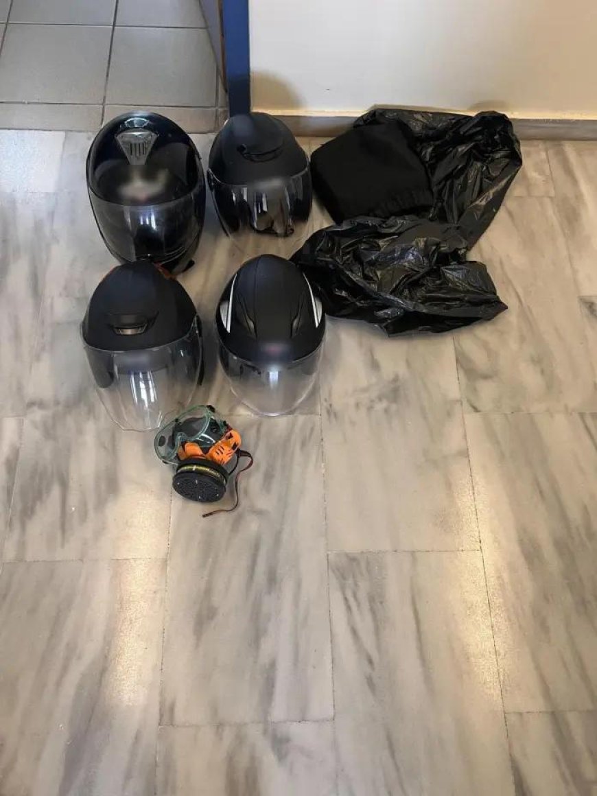 Σφυριά, καδρόνια, ρόπαλα, αντιασφυξιογόνες μάσκες, ασύρματοι, κράνη και full face στην κατάληψη του “Ευαγγελισμού”