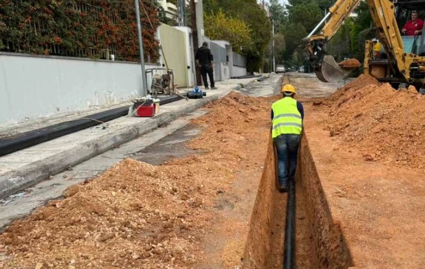 Αναβαθμίζεται ριζικά το Δίκτυο Ύδρευσης στα Βριλήσσια – Τέλος στους αγωγούς αμιάντου